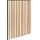 Atmosphera - Panel decorativo 3D para pared 60x60 cm marrón claro