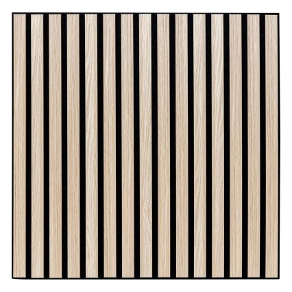 Atmosphera - Panel decorativo 3D para pared 60x60 cm marrón claro