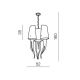 Azzardo AZ0028 - Lámpara colgante con cadena DIABLO 6xE14/11W/230V blanco