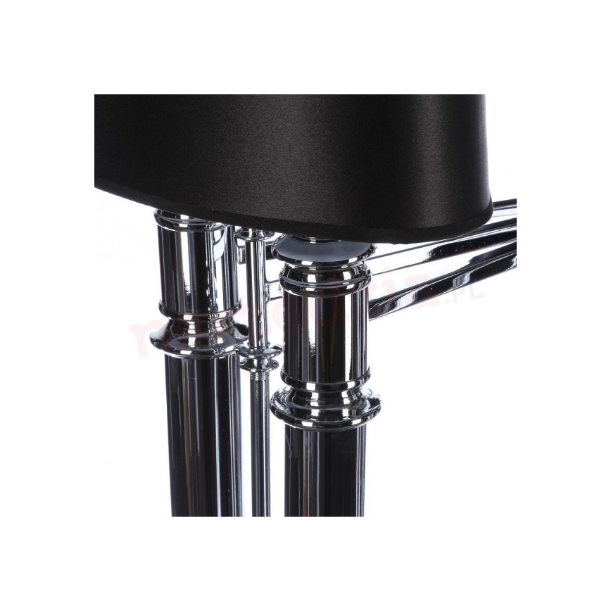 Azzardo AZ1417 - Lámpara araña con cadena DIABLO 12xE14/11W/230V negro