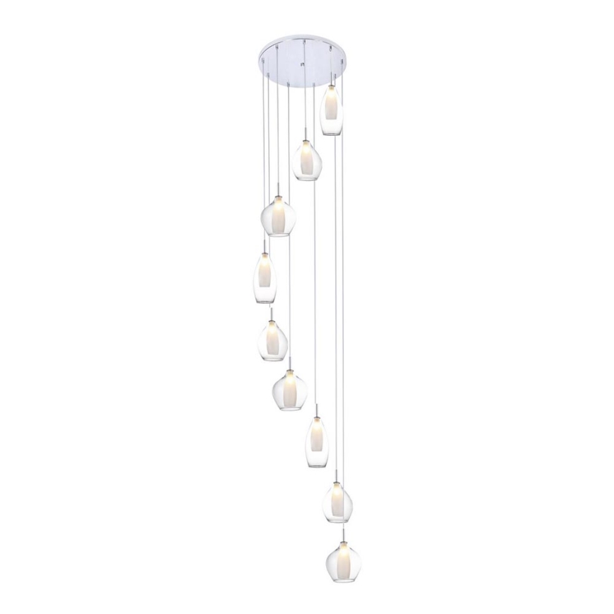 Azzardo AZ3102 - Lámpara colgante MILANO 9xG9/40W/230V