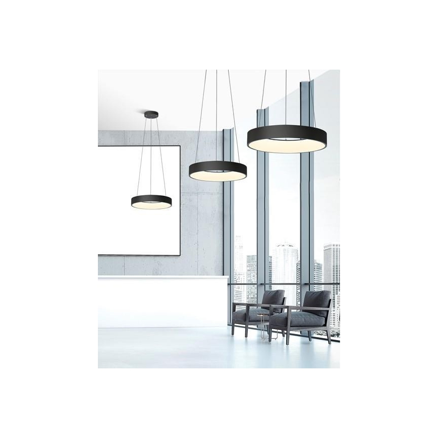 Azzardo AZ3449 - LED Lámpara colgante regulable SOVANA LED/80W/230V + control remoto