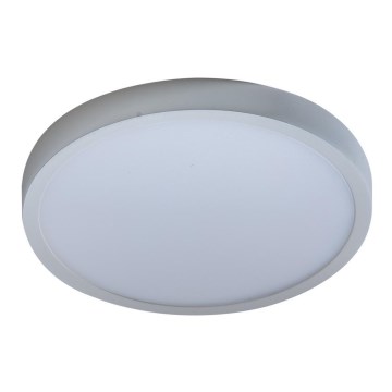 Azzardo AZ4238 - Plafón LED MALTA LED/18W/230V diá. 22,5 cm blanco