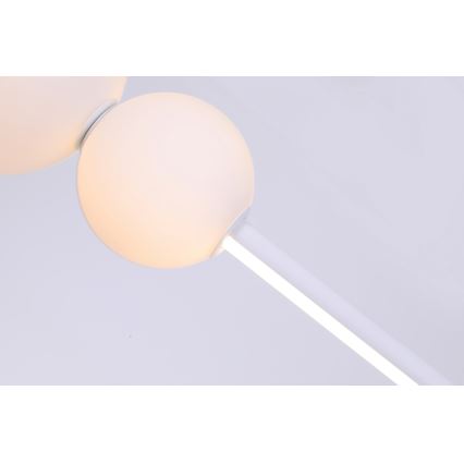 Azzardo AZ4426 - Lámpara de araña LED regulable SANDRA LED/48W/230V blanco