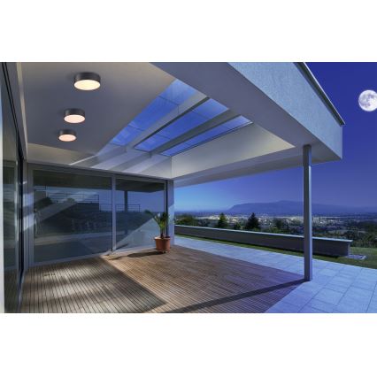 Azzardo AZ4490 - Plafón LED de exterior CASPER LED/15W/230V IP54 redondo