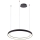 Azzardo AZ5016 - Lámpara de araña LED regulable AGNES LED/38W/230V diá. 48 cm negro