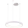 Azzardo AZ5021 - Lámpara de araña LED regulable AGNES LED/60W/230V diá. 78 cm blanco