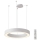 Azzardo AZ5046 - Lámpara de araña LED regulable MARCO LED/60W/230V blanco + control remoto