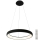 Azzardo AZ5060 - Lámpara de araña LED regulable ANTONIO LED/32W/230V negro + control remoto