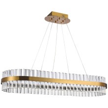 Azzardo AZ5263 - Lámpara LED colgante FRANCESCA LED/64W/230V 100 cm