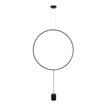Azzardo AZ5264 - Lámpara de araña LED regulable CODUTTI LED/28W/230V negro
