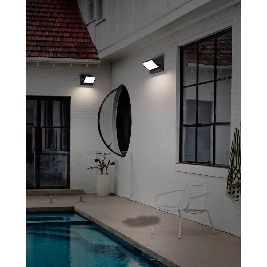 Azzardo AZ5340 - LED Aplique para exterior con sensor DURANTE LED/21W/230V IP54