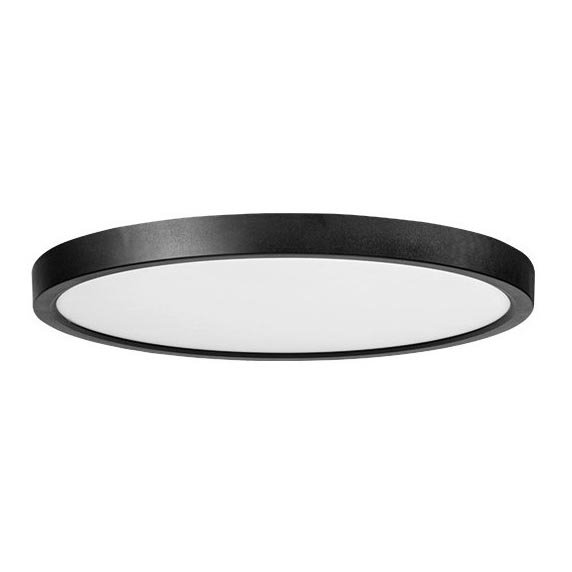 Azzardo AZ5356 - Plafón LED para baño con sensor PANKA LED/18W/230V IP40 negro