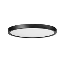 Azzardo AZ5364 - Luz de techo LED regulable para baño PANKA LED/18W/230V IP40 negro