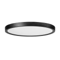 Azzardo AZ5368 - Luz de techo LED regulable para baño PANKA LED/24W/230V IP40 negro
