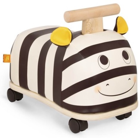 B-Toys - Bicicleta de empuje Zebra