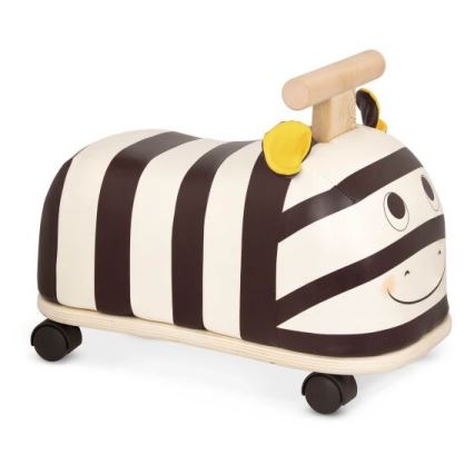 B-Toys - Bicicleta de empuje Zebra