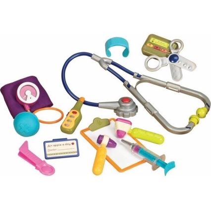 B-Toys - Juego de maletín médico Dr. Doctor 2xAAA + 3xAG13