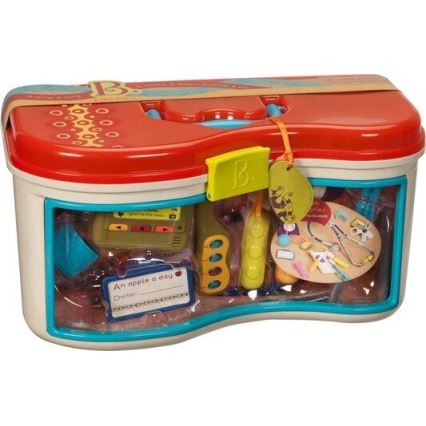 B-Toys - Juego de maletín médico Dr. Doctor 2xAAA + 3xAG13