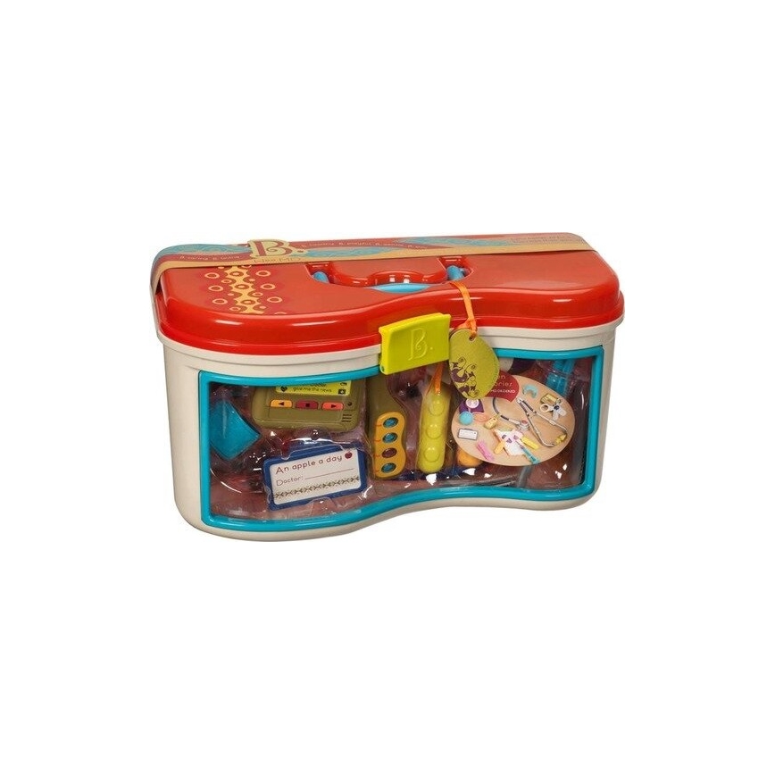 B-Toys - Juego de maletín médico Dr. Doctor 2xAAA + 3xAG13