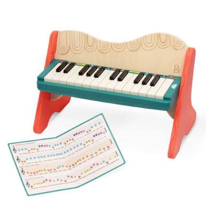 B-Toys - Piano de madera para niños Mini Maestro