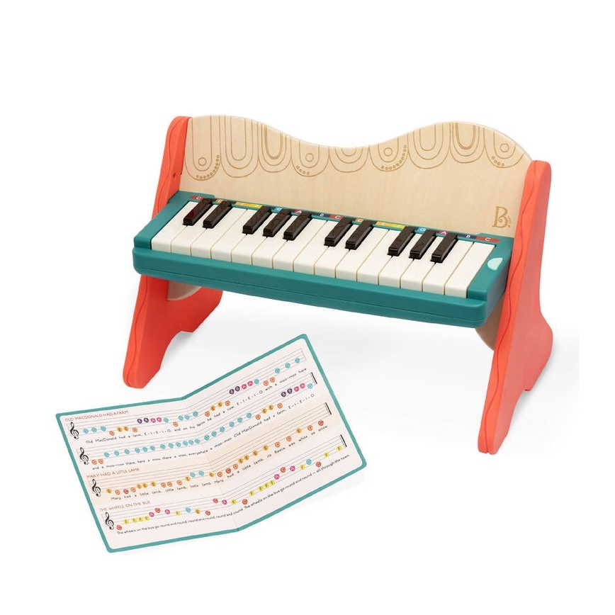 B-Toys - Piano de madera para niños Mini Maestro