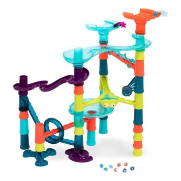 B-Toys - Pista de canicas MARBLE