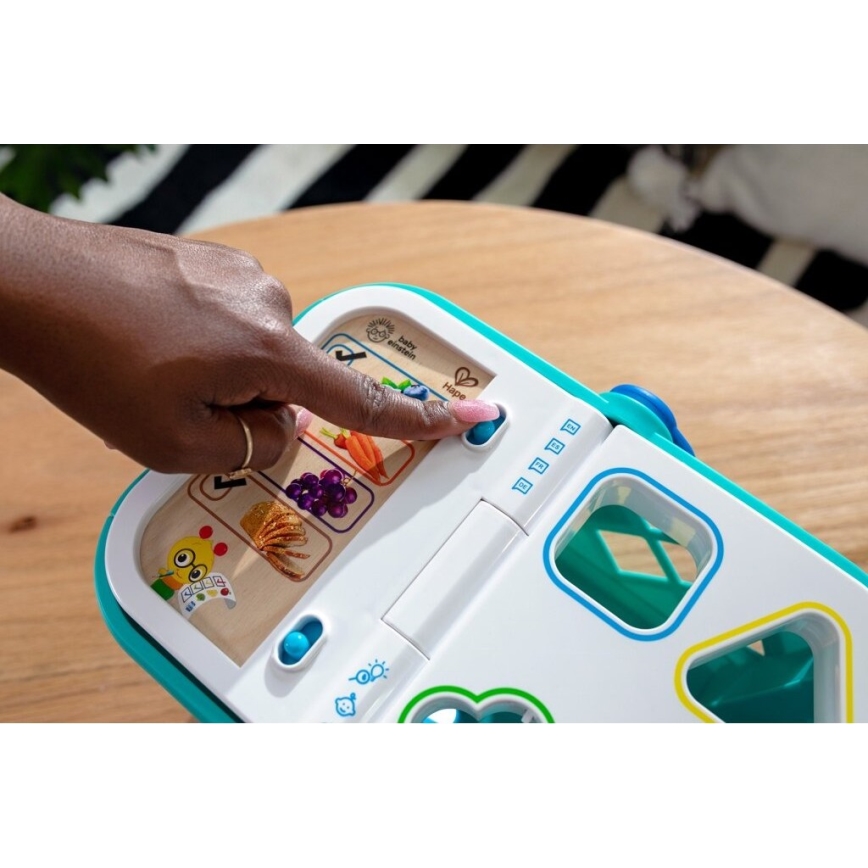 Baby Einstein - Cesta de compra interactiva para niños MAGIC TOUCH HAPE 3xAAA