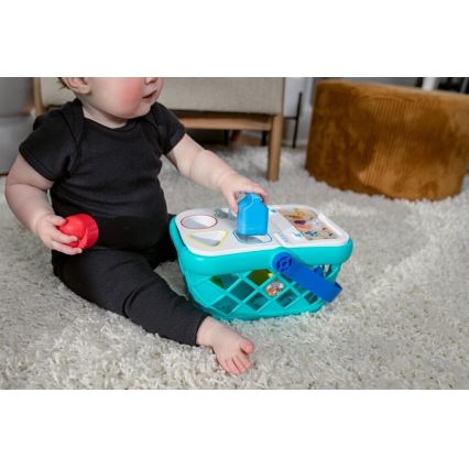Baby Einstein - Cesta de compra interactiva para niños MAGIC TOUCH HAPE 3xAAA