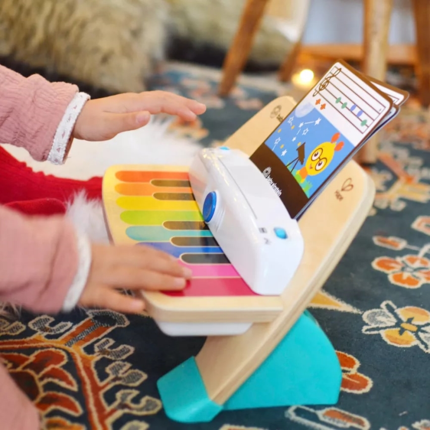 Baby Einstein - Juguete musical de madera MAGIC TOUCH 3xAA piano