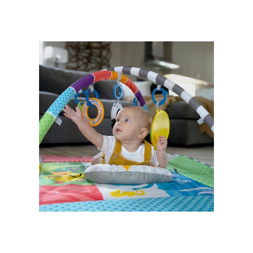 Baby Einstein - Manta de juego para niños 5en1 PATCH'S COLOR PLAYSPACE 3xAAA