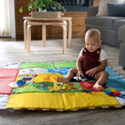 Baby Einstein - Manta de juego para niños 5en1 PATCH'S COLOR PLAYSPACE 3xAAA