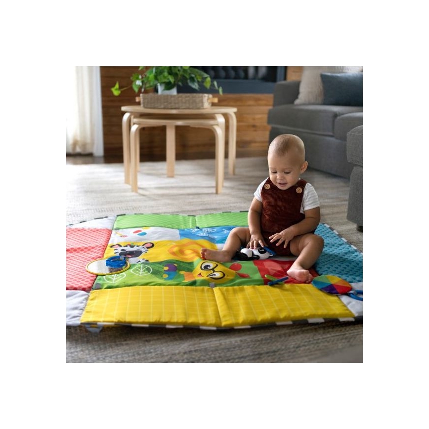 Baby Einstein - Manta de juego para niños 5en1 PATCH'S COLOR PLAYSPACE 3xAAA