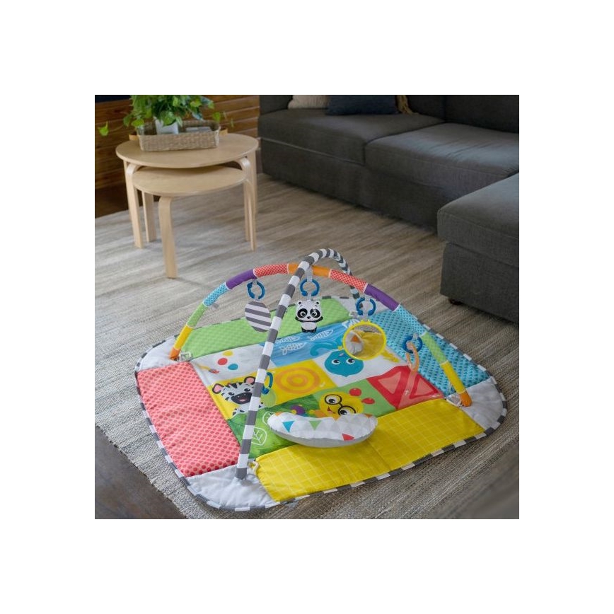 Baby Einstein - Manta de juego para niños 5en1 PATCH'S COLOR PLAYSPACE 3xAAA