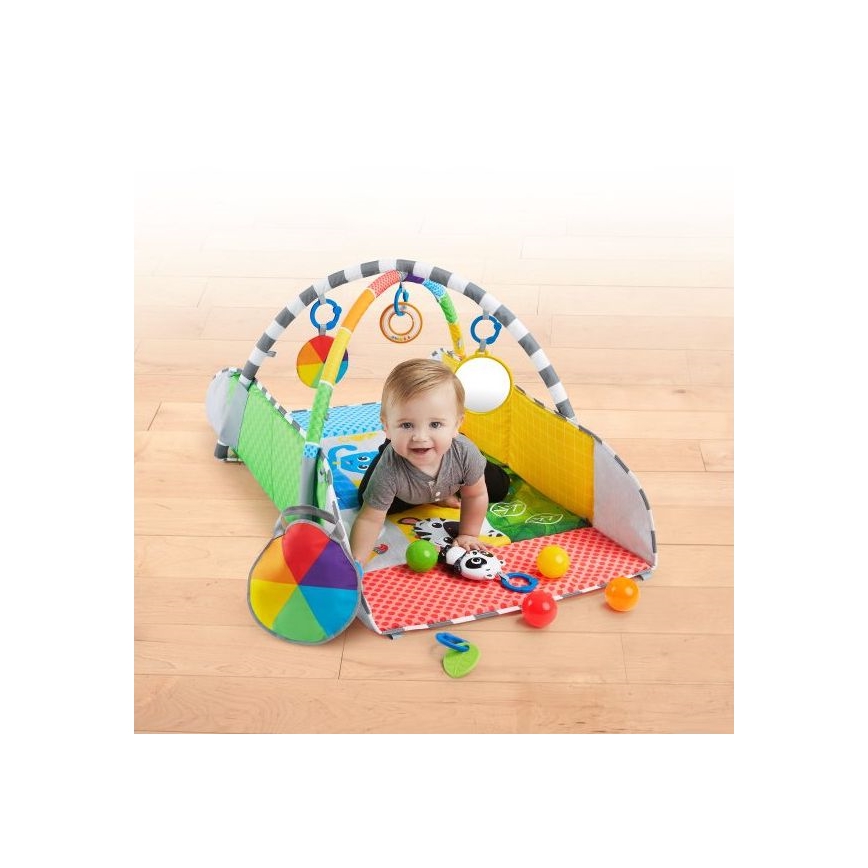 Baby Einstein - Manta de juego para niños 5en1 PATCH'S COLOR PLAYSPACE 3xAAA