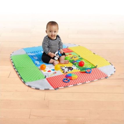 Baby Einstein - Manta de juego para niños 5en1 PATCH'S COLOR PLAYSPACE 3xAAA