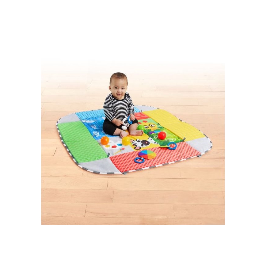 Baby Einstein - Manta de juego para niños 5en1 PATCH'S COLOR PLAYSPACE 3xAAA