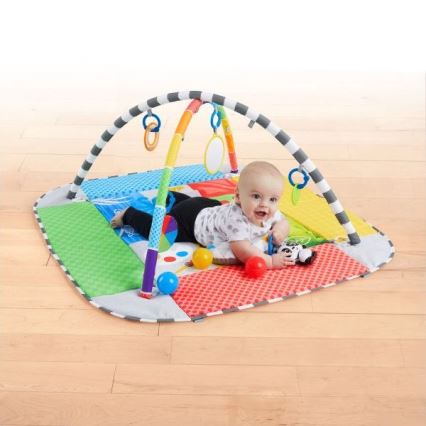 Baby Einstein - Manta de juego para niños 5en1 PATCH'S COLOR PLAYSPACE 3xAAA