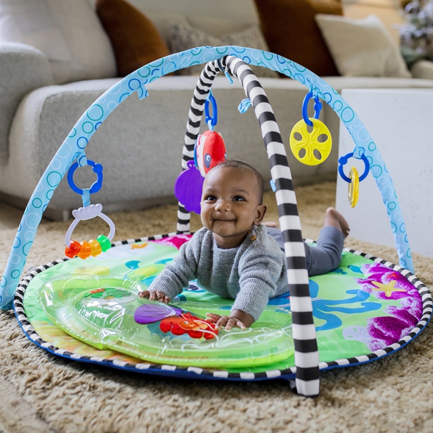 Baby Einstein - Manta de juego para niños Con alfombrilla de agua 2en1 SEA FLOOR EXPLORERS