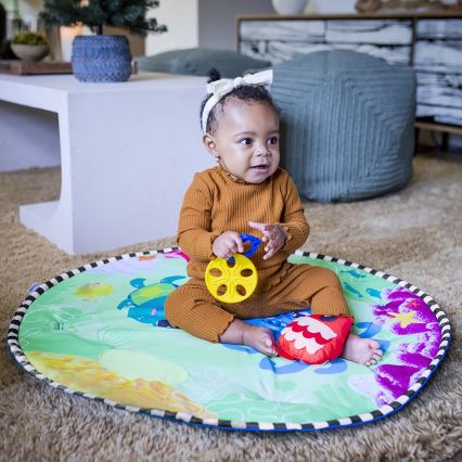 Baby Einstein - Manta de juego para niños Con alfombrilla de agua 2en1 SEA FLOOR EXPLORERS