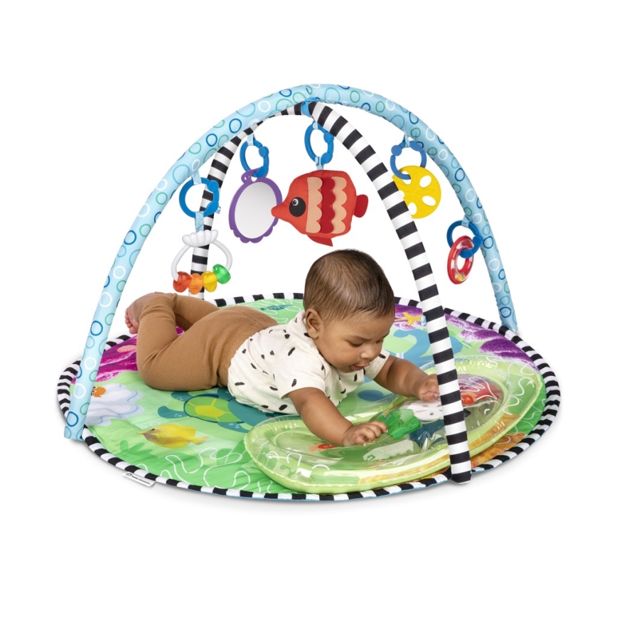 Baby Einstein - Manta de juego para niños Con alfombrilla de agua 2en1 SEA FLOOR EXPLORERS
