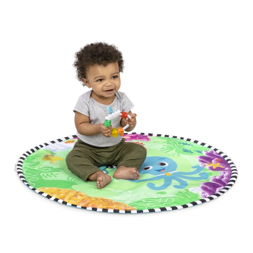 Baby Einstein - Manta de juego para niños Con alfombrilla de agua 2en1 SEA FLOOR EXPLORERS