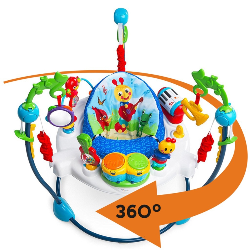 Baby Einstein - Saltador 2en1 NEIGHBORHOOD SYMPHONY 3xAA