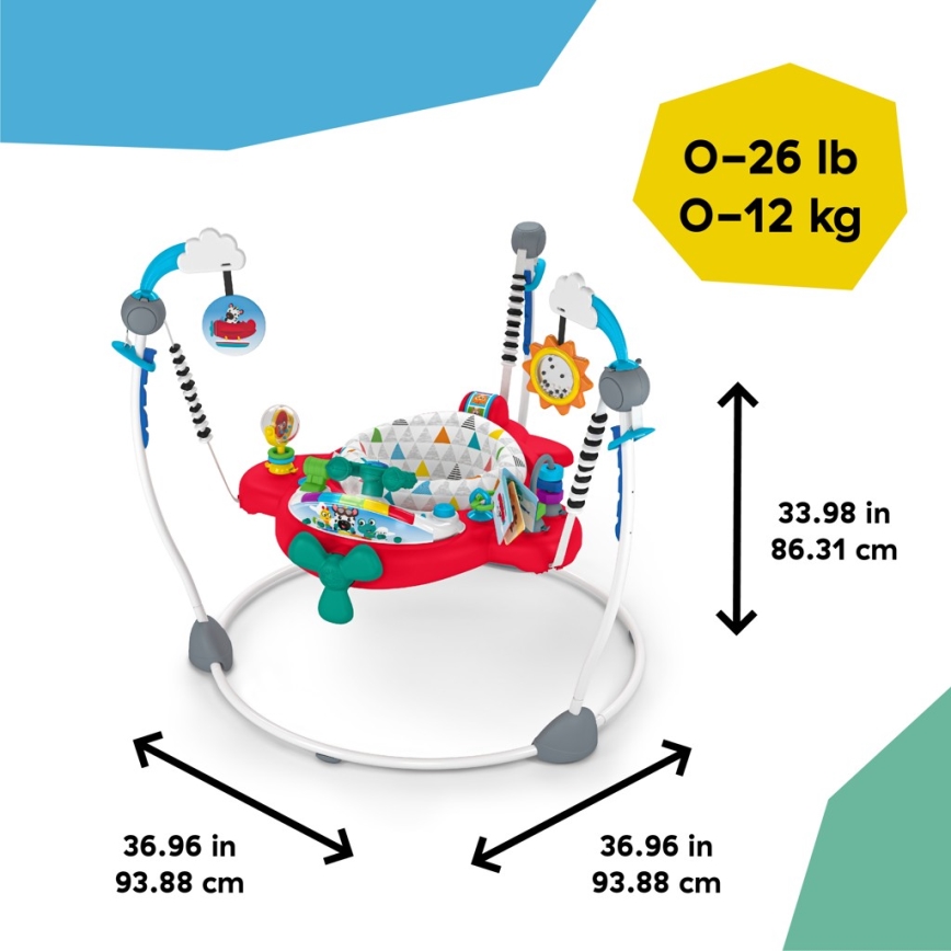 Baby Einstein - Saltador 2en1 OCEAN EXPLORERS 3xAA