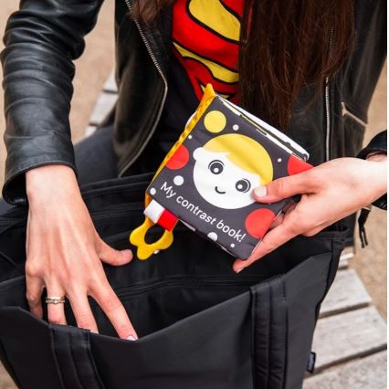 BabyOno - Bolso cambiador para cochecito Best Time Ever negro