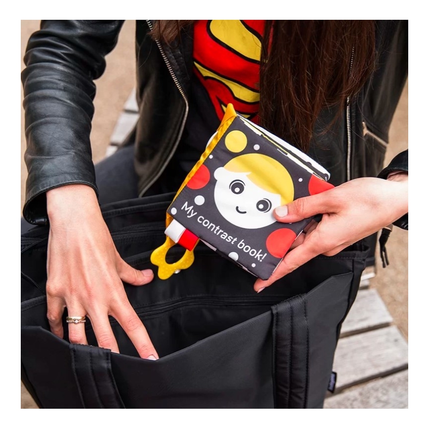 BabyOno - Bolso cambiador para cochecito Best Time Ever negro