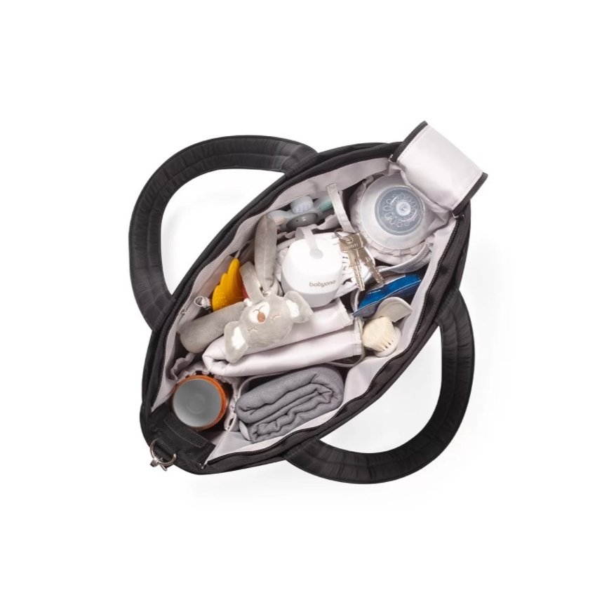 BabyOno - Bolso cambiador para cochecito Best Time Ever negro