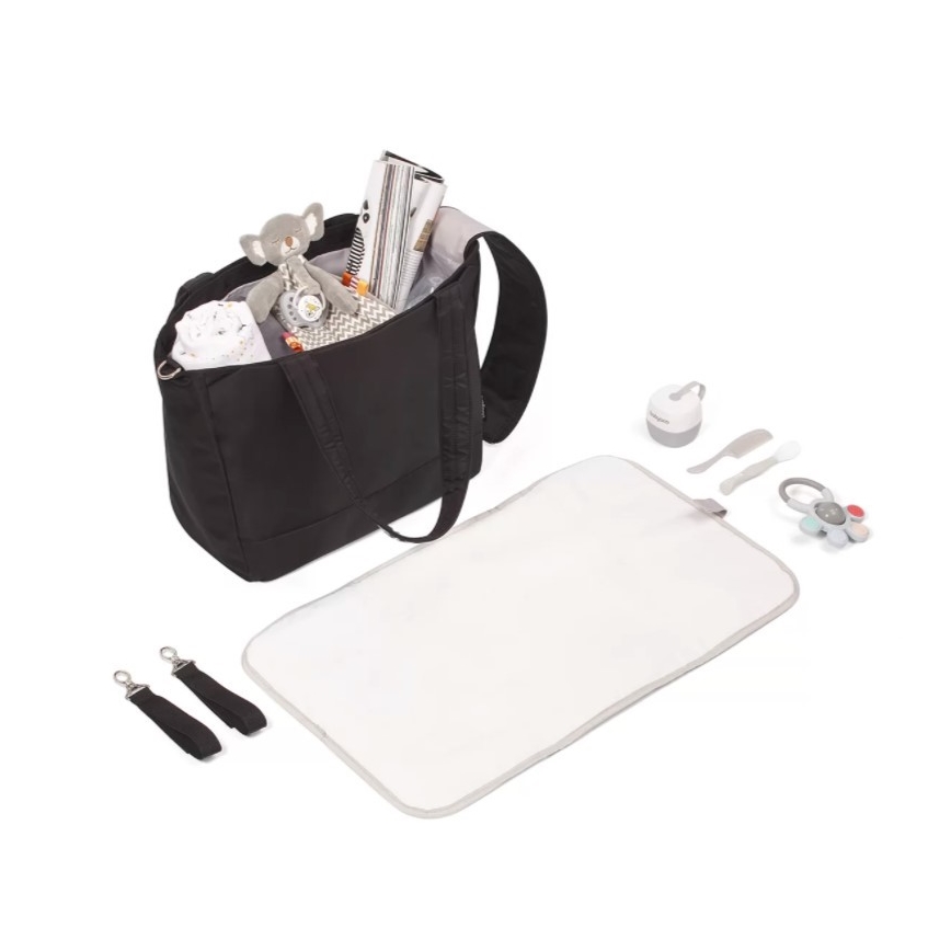 BabyOno - Bolso cambiador para cochecito Best Time Ever negro