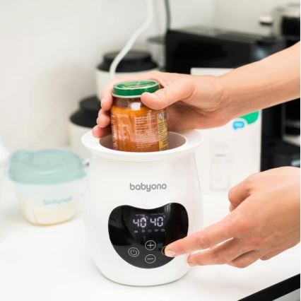 BabyOno - Calentador y esterilizador de biberones y comida para bebés HONEY