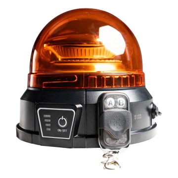 Baliza de advertencia LED LED/12-24V IP65 + control remoto